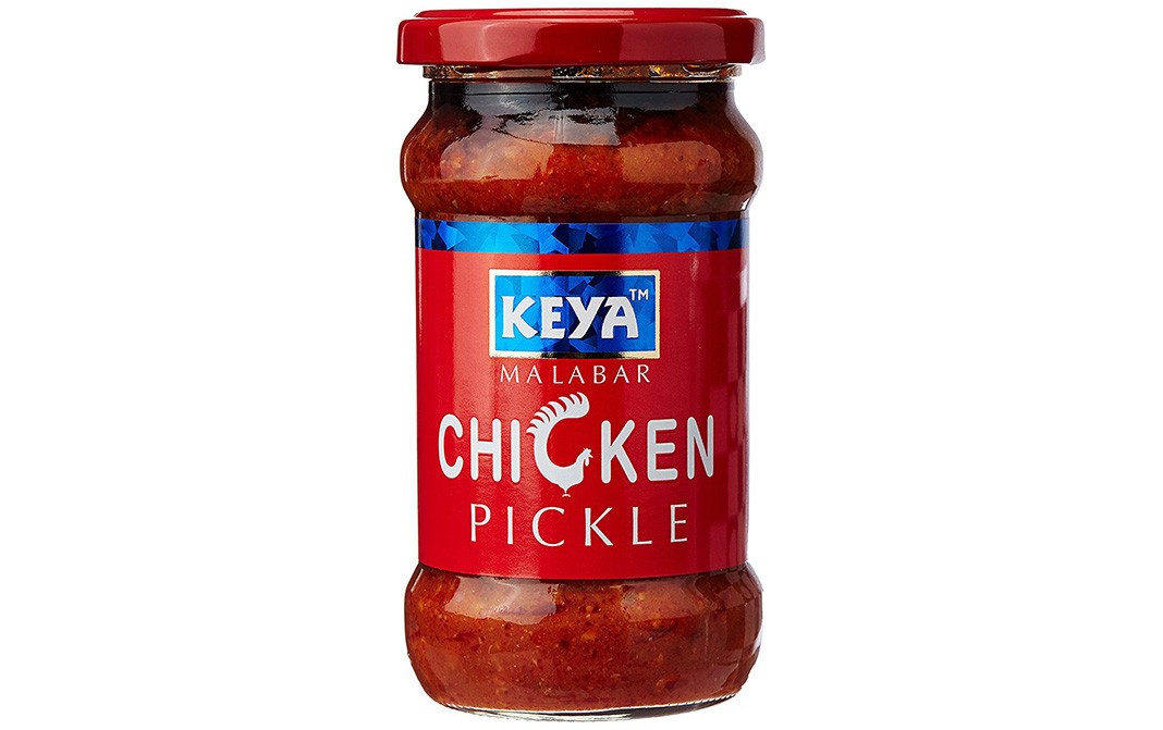 Keya Malabar Chicken Pickle   Glass Jar  270 grams